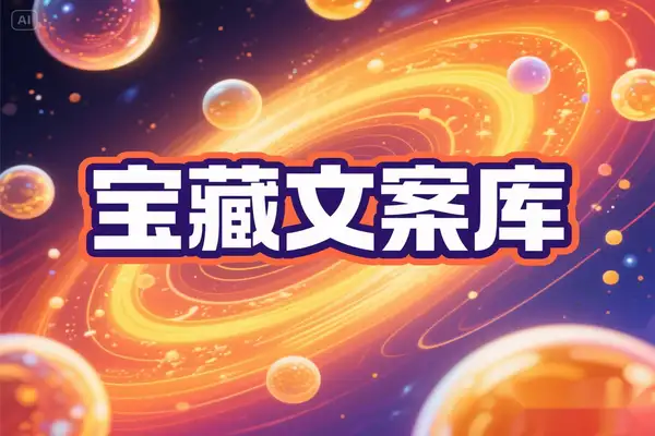 创作者推荐的宝藏文案库：哲理金句 暖心故事 高甜情话 幽默文案【虚拟资源】