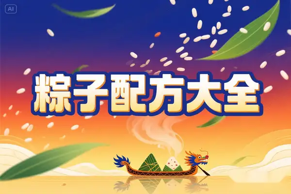 2025 端午节粽子配方大全｜甜咸经典 + 创新口味制作全攻略【虚拟资源】