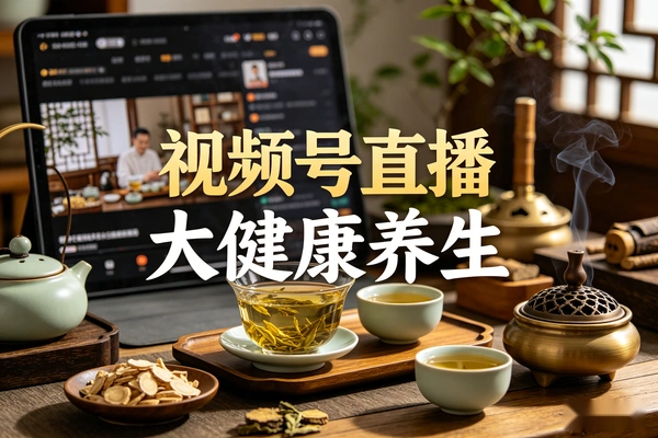 视频号大健康直播